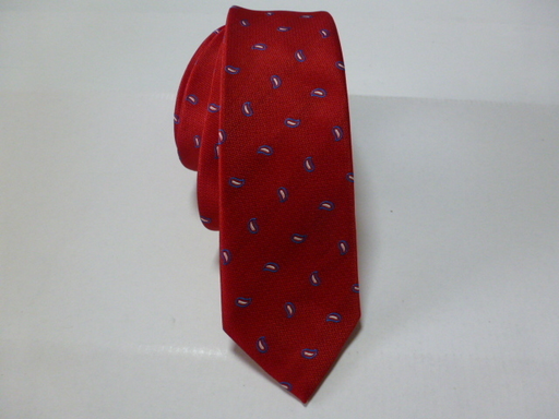 [6208-2] Corbata microfibra pala estrecha 6 cm.