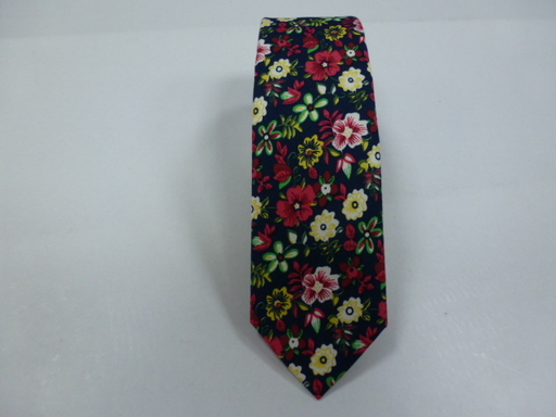 [6210-2] Corbata algodòn pala estrecha 6 cm.