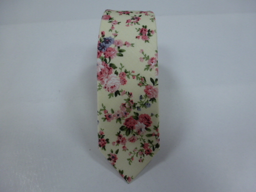 [6210-3] Corbata algodòn pala estrecha 6 cm.