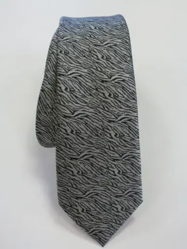 [6217-3] Corbata microfibra pala estrecha 6 cm.