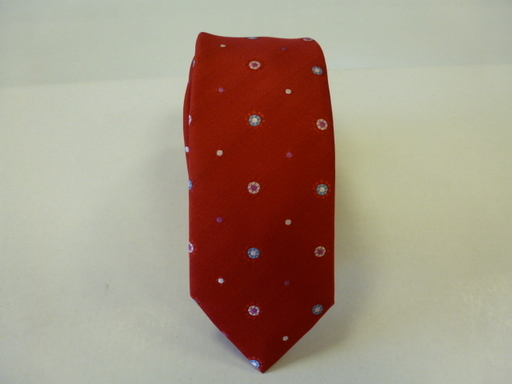 [6220-4] Corbata microfibra pala estrecha 6 cm.