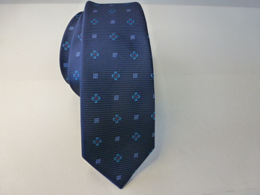 [6224-1] Corbata microfibra pala estrecha 6 cm.