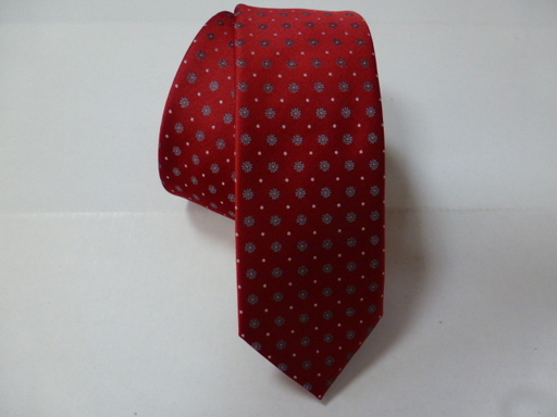 [6226-1] Corbata microfibra pala estrecha 6 cm.