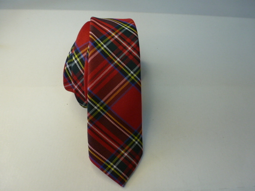 [6227-4] Corbata microfibra pala estrecha 6 cm.