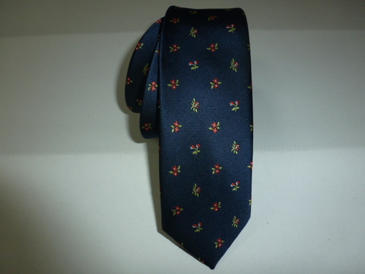 [6208-1] Corbata microfibra pala estrecha 6 cm.