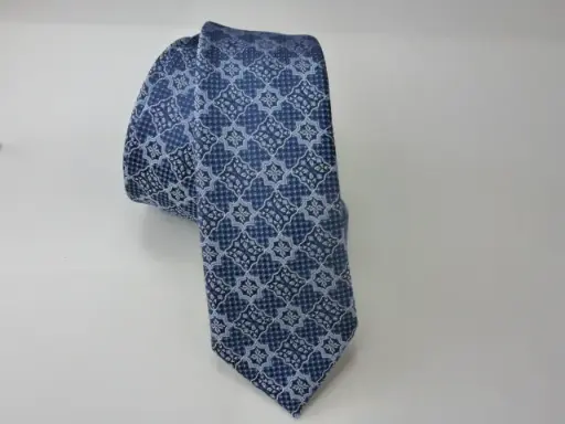 [6264-1] Corbata microfibra pala estrecha 6 cm.