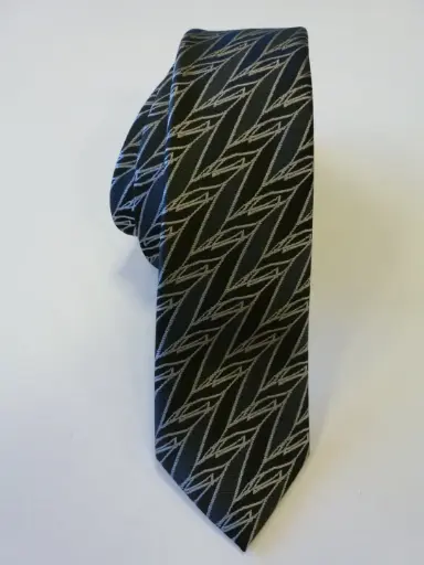 [6232-1] Corbata microfibra pala estrecha 6 cm.