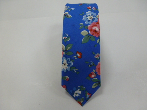 [6233-1] Corbata algodòn pala estrecha 6 cm.