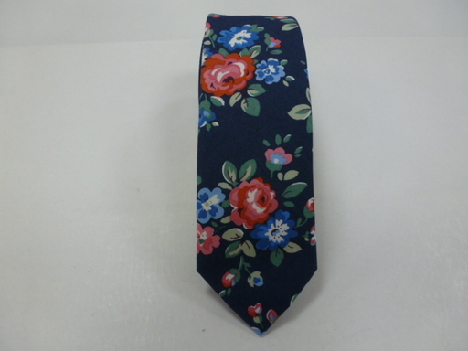 [6233-3] Corbata algodòn pala estrecha 6 cm.