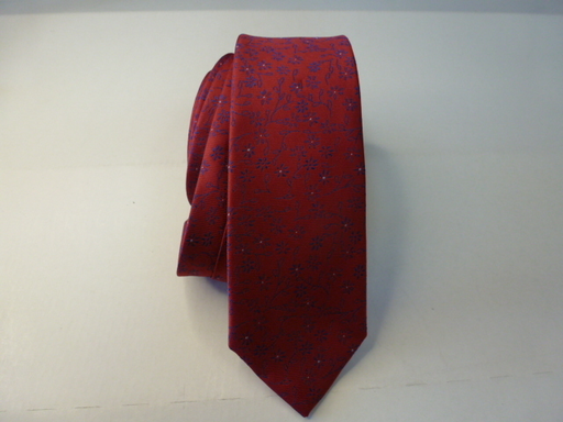 [6239-2] Corbata microfibra pala estrecha 6 cm.