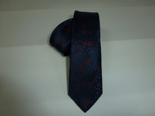 [6241-3] Corbata microfibra pala estrecha 6 cm.