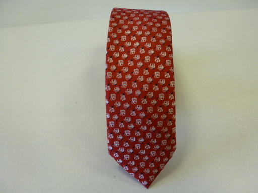 [6241-4] Corbata microfibra pala estrecha 6 cm.