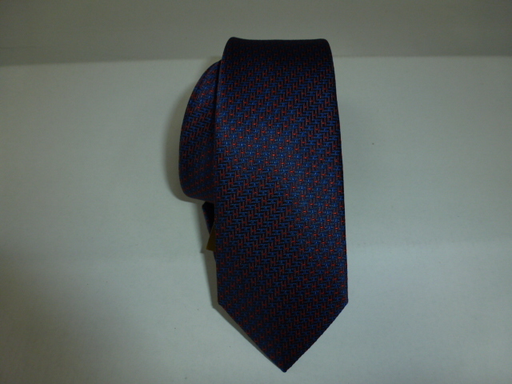 [6249-1] Corbata microfibra pala estrecha 6 cm.