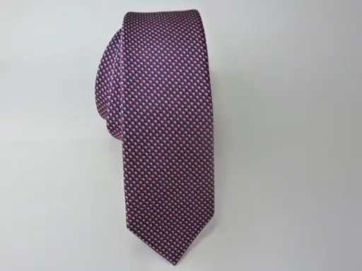 [6260-2] Corbata microfibra pala estrecha 6 cm.
