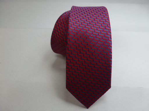 [6259-4] Corbata microfibra pala estrecha 6 cm.