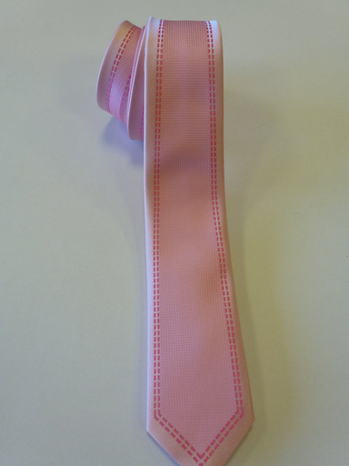 [7214-2] Corbata microfibra 6 cm. placè