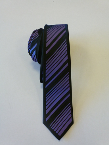 [7225-2] Corbata microfibra 6 cm. placè