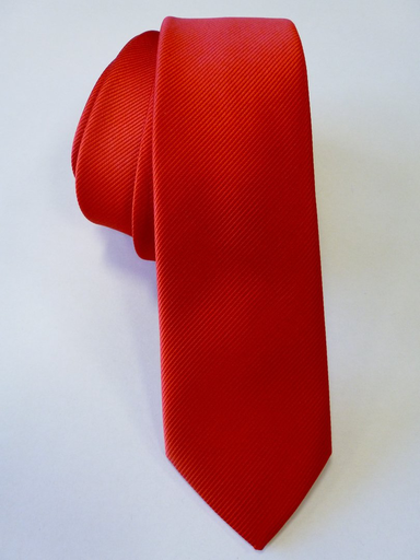 [8203-2] Corbata microfibra 6 cm. Falso liso.