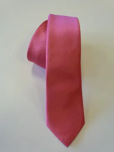 [8203-4] Corbata microfibra 6 cm. Falso liso.