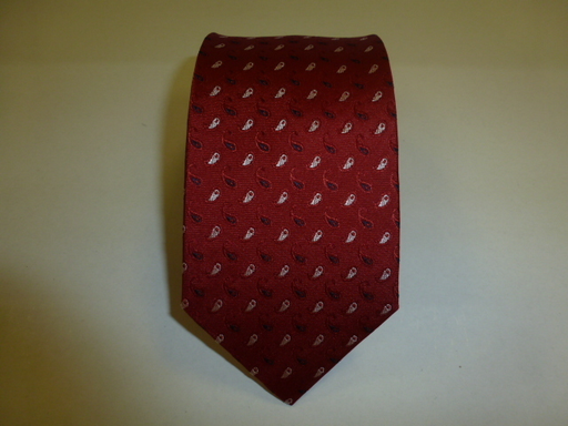 [9042-4] Corbata 8 cm. Seda natural