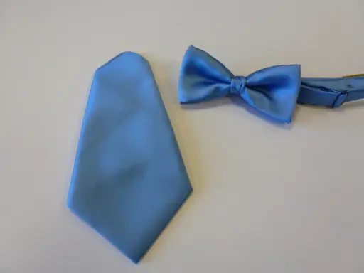 [C602-2] Fajín, pajarita y pañuelo caballero celeste