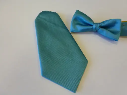 [C8010-4] Fajín, pajarita y pañuelo caballero verde agua