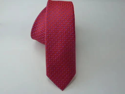[6258-2] Corbata microfibra 6 cm. Falso liso.