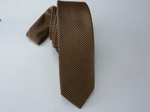 [6260-4] Corbata microfibra pala estrecha 6 cm.