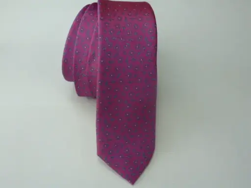 [6263-2] Corbata microfibra pala estrecha 6 cm.