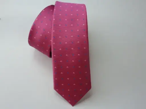 [6259-2] Corbata microfibra pala estrecha 6 cm.