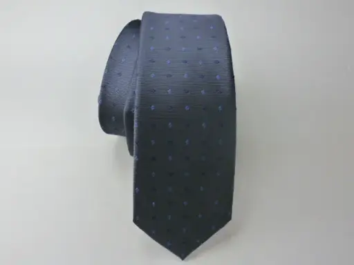 [6259-3] Corbata microfibra pala estrecha 6 cm.