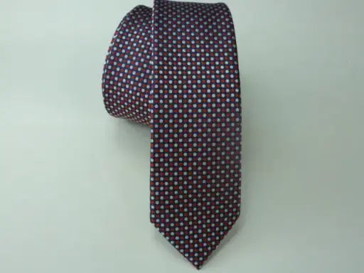 [6261-1] Corbata microfibra pala estrecha 6 cm.