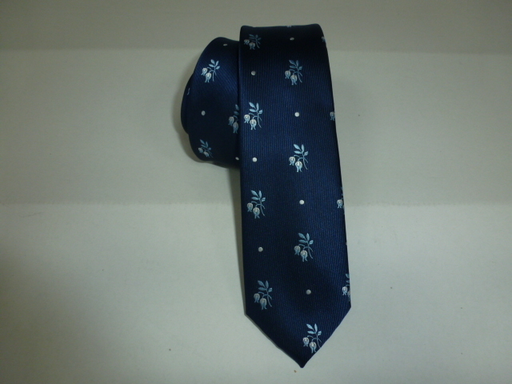 [6229-3] Corbata microfibra pala estrecha 6 cm.