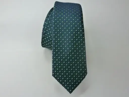 [6258-4] Corbata microfibra pala estrecha 6 cm