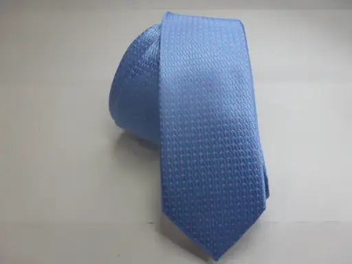 [6256-4] Corbata microfibra pala estrecha 6 cm.