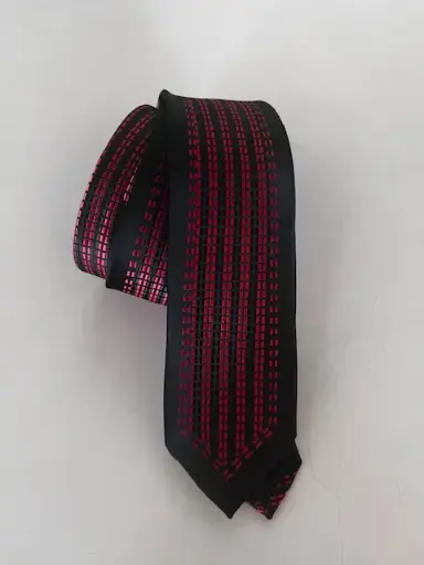 [7230-2] Corbata microfibra 6 cm. placè
