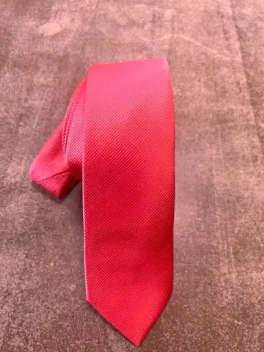 [8206-4] Corbata microfibra 6 cm. Falso liso. 