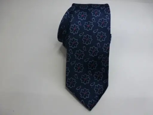 [8883-1] Corbata 8 cm. microfibra  