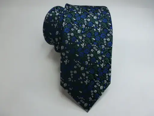 [8824-1] Corbata 8 cm. microfibra 