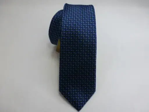 [6249-1] Corbata microfibra pala estrecha 6 cm. 