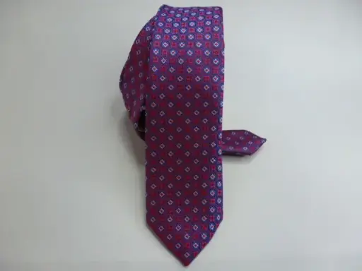 [6265-2] Corbata microfibra pala estrecha 6 cm. 