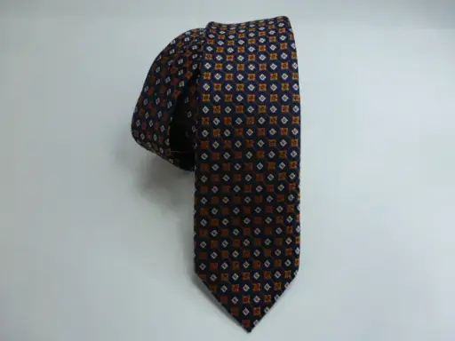 [6248-3] Corbata microfibra pala estrecha 6 cm. 
