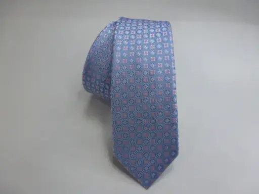 [6248-4] Corbata microfibra pala estrecha 6 cm. 