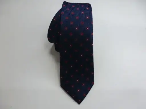 [6247-1] Corbata microfibra pala estrecha 6 cm. 