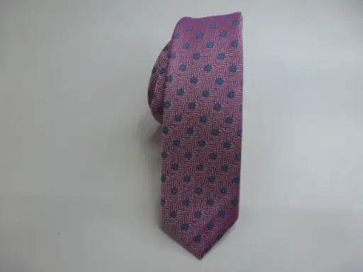 [6266-2] Corbata microfibra pala estrecha 6 cm. 