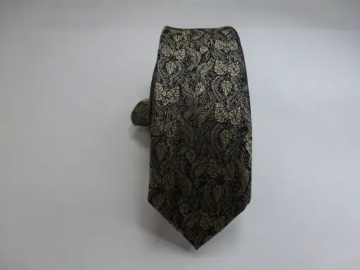 [6271-3] Corbata microfibra pala estrecha 6 cm.  