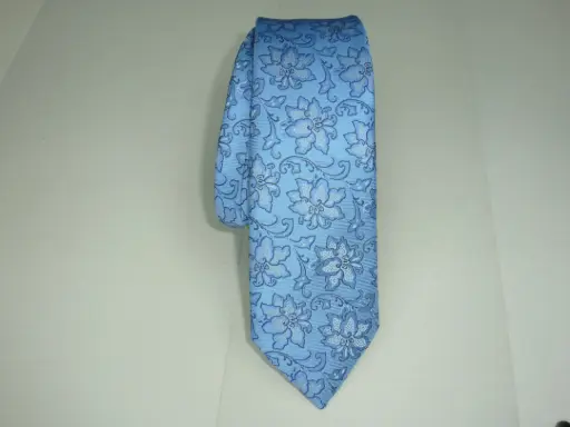[6230-2] Corbata microfibra pala estrecha 6 cm. 