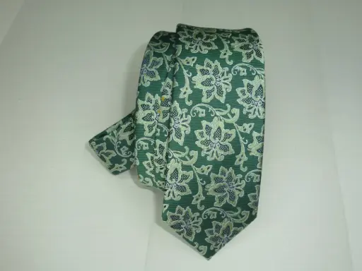 [6272-3] Corbata microfibra pala estrecha 6 cm. 