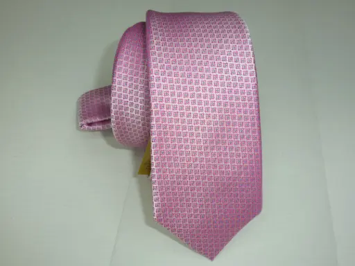 [6276-4] Corbata microfibra pala estrecha 6 cm. 