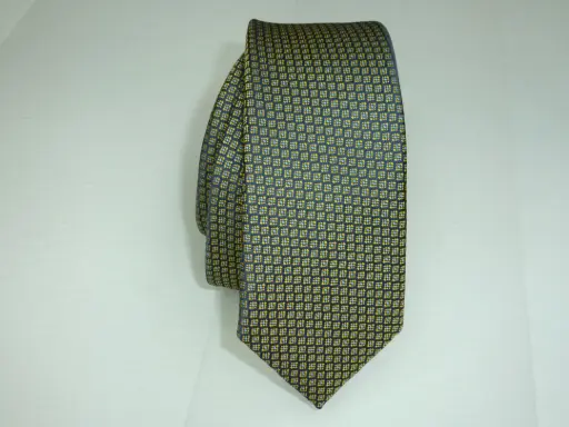 [6276-3] Corbata microfibra pala estrecha 6 cm. 